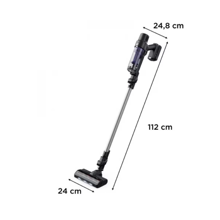 Aspirator vertical rowenta x-pert 7.6 rh6a35wo, 0.44l, autonomie max 45 min, violet-negru,  Aspiratoare | electropc.ro