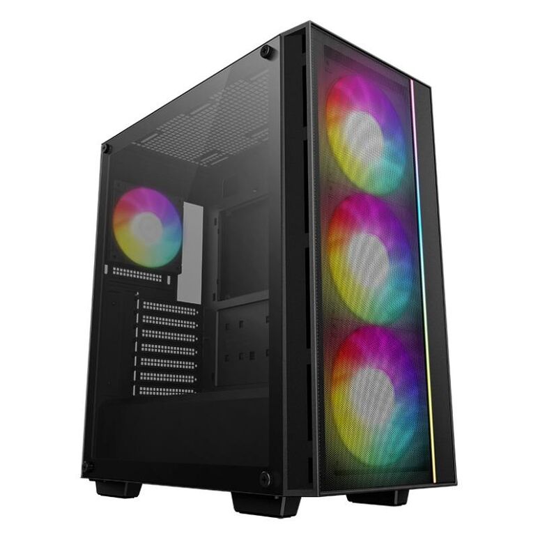 Carcasa deepcool matrexx 55 mesh v4 mid tower negru,  Carcase | electropc.ro