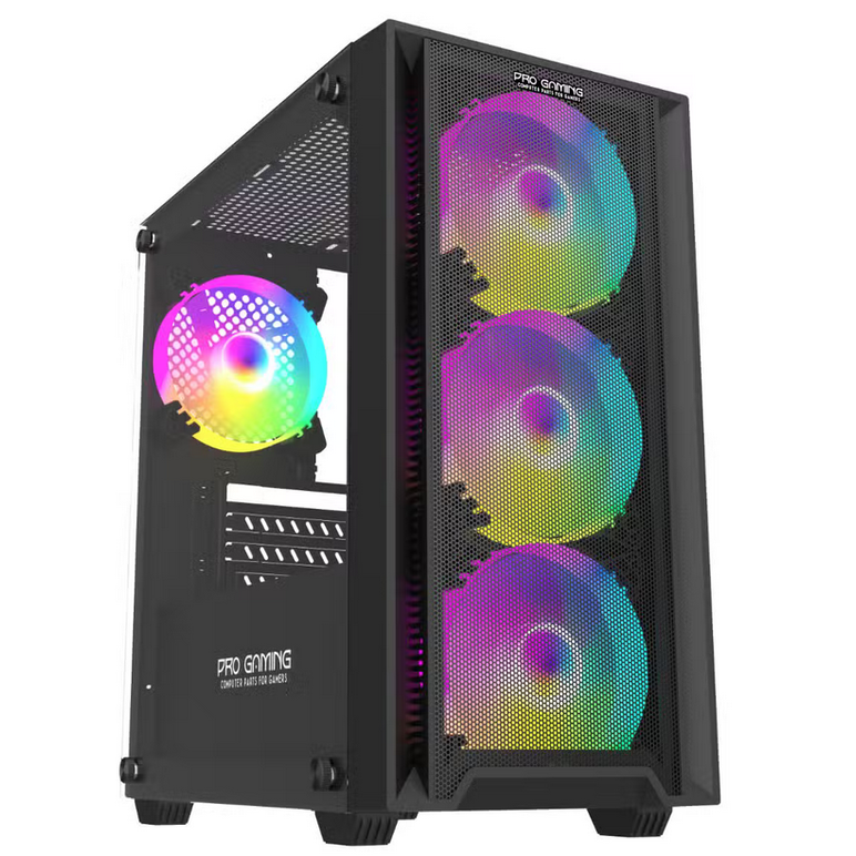 Carcasa pro gaming arrow mid tower argb negru,  Carcase | electropc.ro
