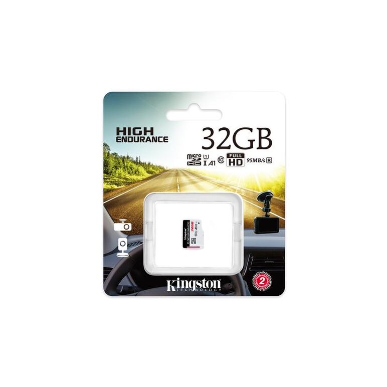 Card de memorie micro sdxc kingston high endurance, 32gb, adaptor sd, class 10,  Carduri memorie | electropc.ro
