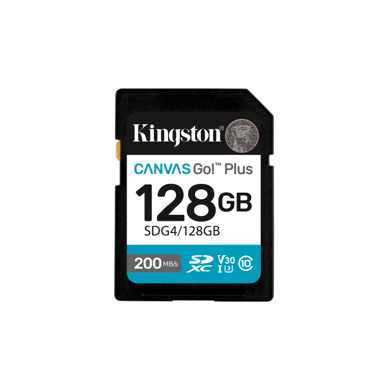 Card de memorie sd kingston 128gb  canvas go plus cl 10,  Carduri memorie | electropc.ro