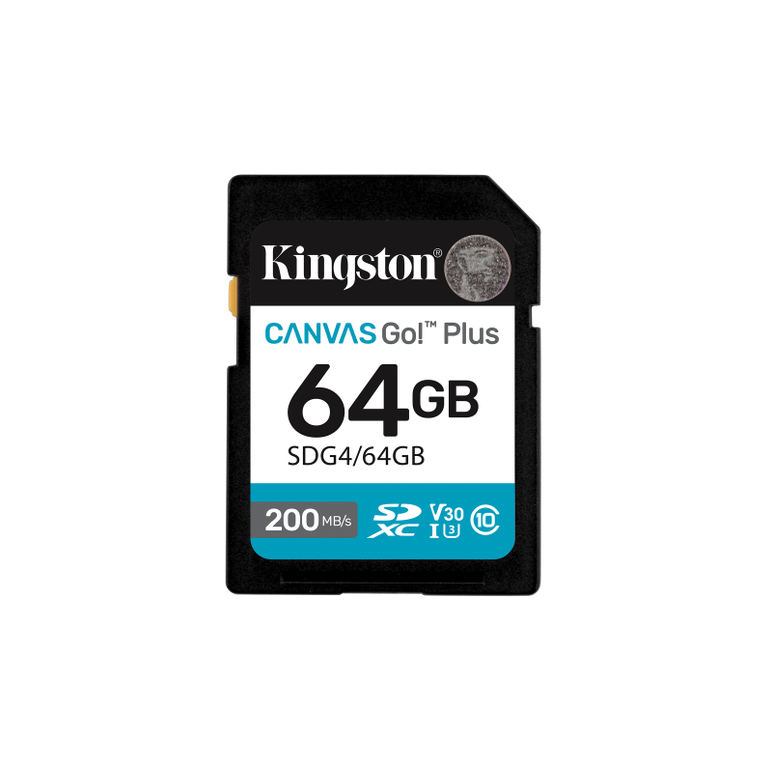 Card de memorie sdxc kingston,64gb,canvas go plus,  Carduri memorie | electropc.ro