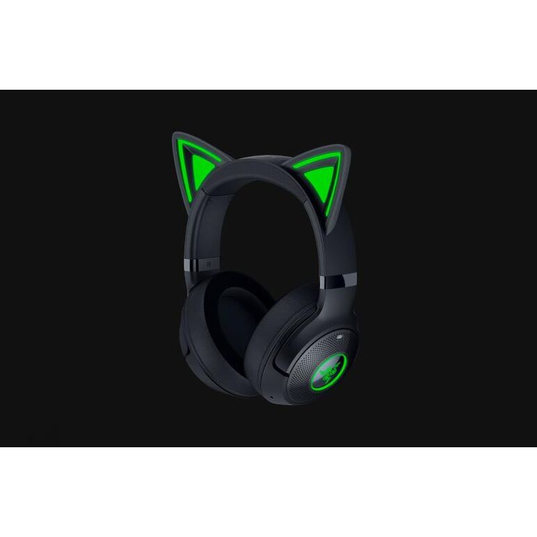Casti razer kraken kitty v2 bluetooth 5.2quartz edition, interfata usb- a, sensibilitate 92.5 db spl / mw @ 1khz si sensibilitate microfon 42 dbv /pa, negru,  Casti audio | electropc.ro