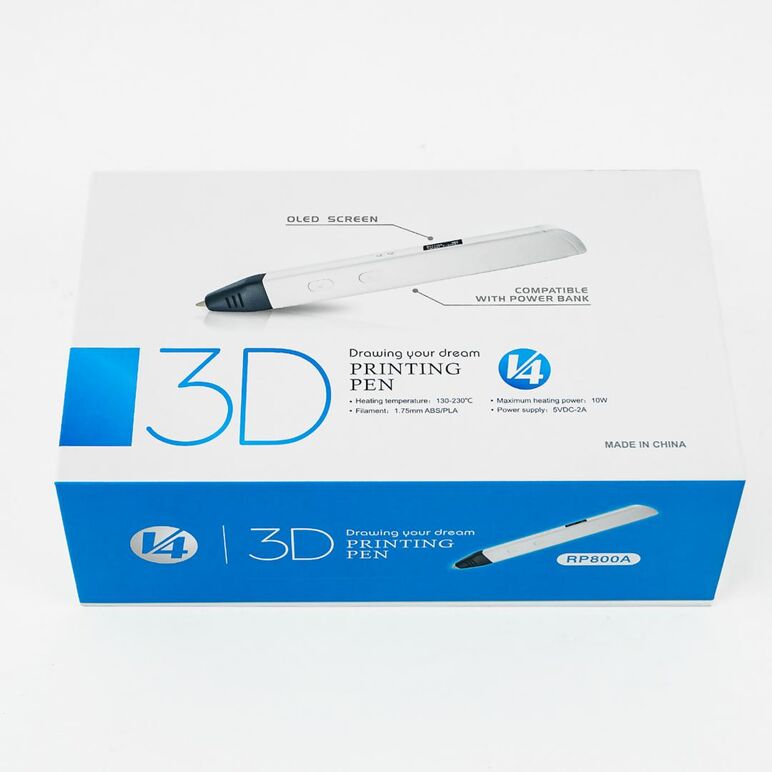 Creion 3d serioux  rp800a, alimentare usb-c, filamente consumabile 1,75 mm, viteza 140cm/,in, gama de temperaturi 130 ~ 230 °c, panou ecran oled, moduri multiple dispozitivele au 10 moduri de viteză diferite, permițând ca funcționarea stiloului să fie ada,  Accesorii imprimare 3D | electropc.ro