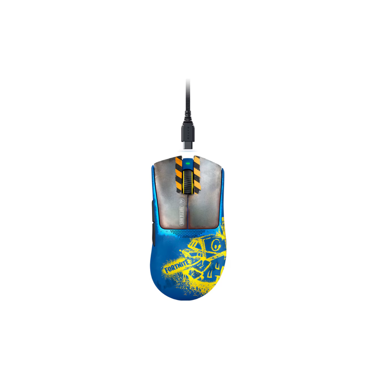 Mouse razer deathadder v3 pro fortnite edition optic, numar butoane progamabile 5, rezolutie 30000 dpi, durata de viata baterie pana la 90 ore - 1000hz, pana la 24 ore - 4000hz + hyperpolling wireless dongle,  Mouse | electropc.ro