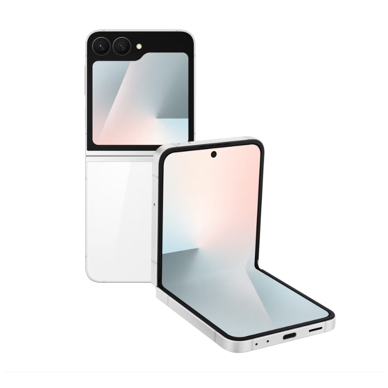 Samsung z flip7 fe f761b 5g 6.7"/3.4" 10-core 8gb 128gb singlesim white,  Telefoane mobile | electropc.ro