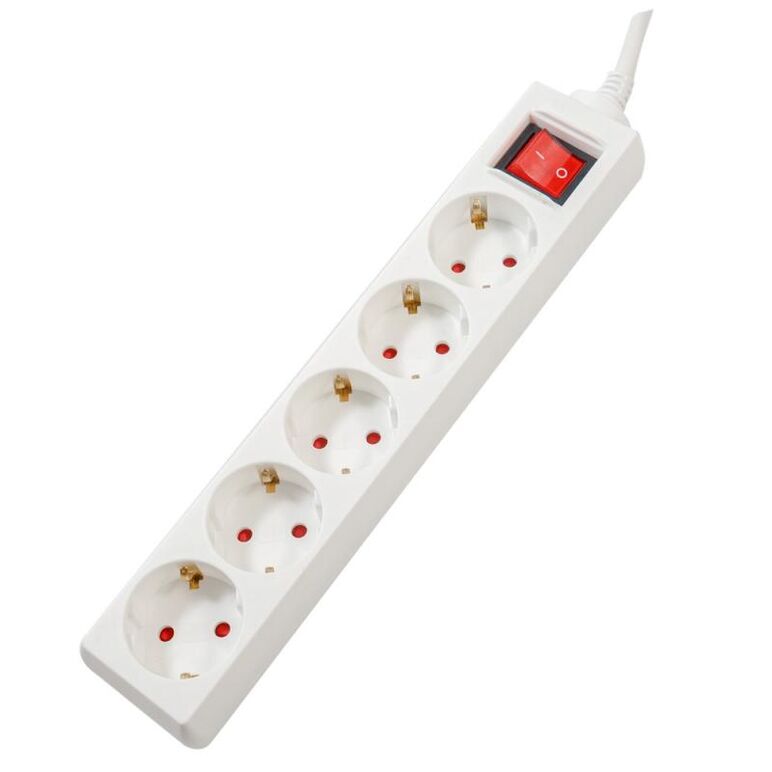 Tip accesoriu - prelungitor utilizat pentru - casa/ birou numar prize - schuko x 5 tip stecher pt. conectare la retea - schuko (t) altfel de prize - fara altfel de prize lungime (m) - 1.8 m amperaj - 16 a protectii - protectie supratensiune; protectie cop,  Prelungitoare | electropc.ro