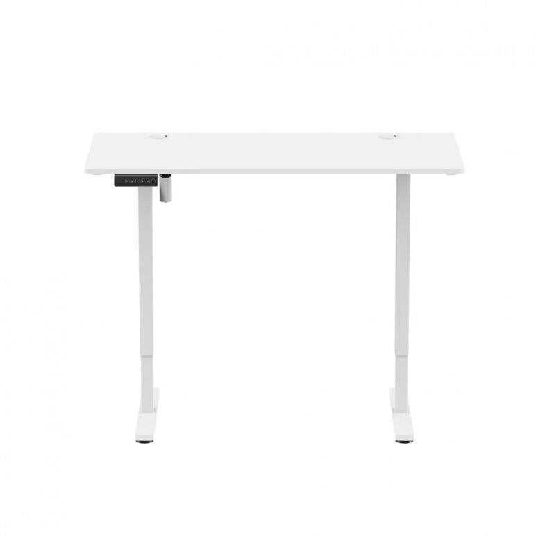 Birou ascend cu reglare inaltime electric, alb, 1200x600x730~1180 mm, capacitate de greutate: 40 kg, interval de înălțime: 730~1180mm, număr de motoare: 1, viteză maximă: 15 mm/s, panou de control digital, 3 memorii,  Birouri gaming | electropc.ro