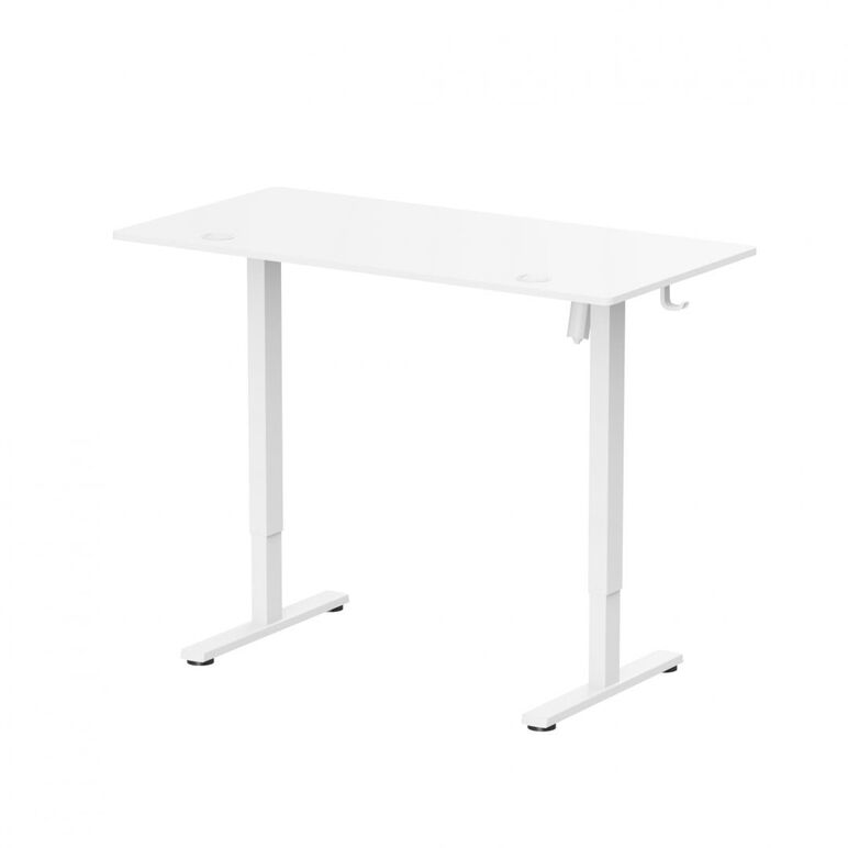 Birou ascend cu reglare inaltime electric, alb, 1200x600x730~1180 mm, capacitate de greutate: 40 kg, interval de înălțime: 730~1180mm, număr de motoare: 1, viteză maximă: 15 mm/s, panou de control digital, 3 memorii,  Birouri gaming | electropc.ro