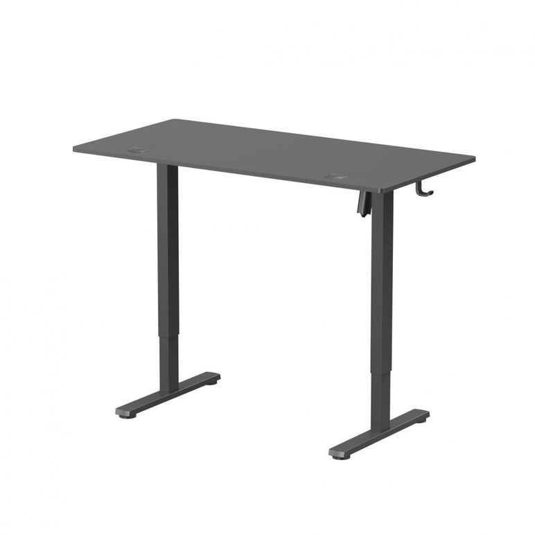 Birou ascend cu reglare inaltime electric, negru, 1200x600x730~1180 mm, capacitate de greutate: 40 kg, interval de înălțime: 730~1180mm, număr de motoare: 1, viteză maximă: 15 mm/s, panou de control digital, 3 memorii,  Birouri gaming | electropc.ro