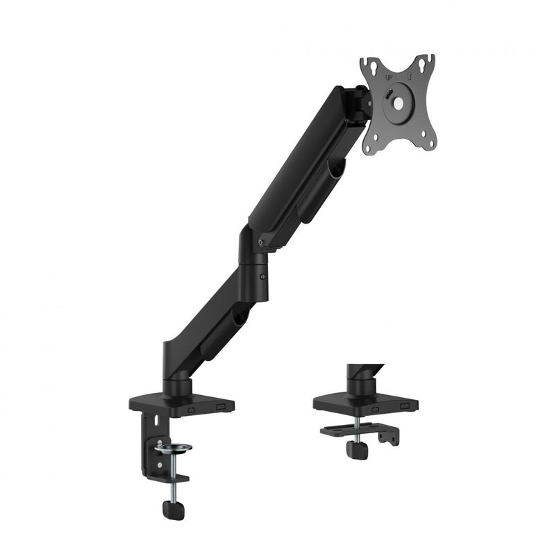 Braț pentru monitor cu contragreutate material: oțel, plastic suprafață finisaj : vopsit electrostatic, acoperire cu pulbere dimensiune compatibila ecran: 17"-32" greutate maxima (pe ecran): 2~9 kg compatibilitate vesa: 75x75, 100x100 interval de inclinar,  Suporturi TV & Monitor | electropc.ro