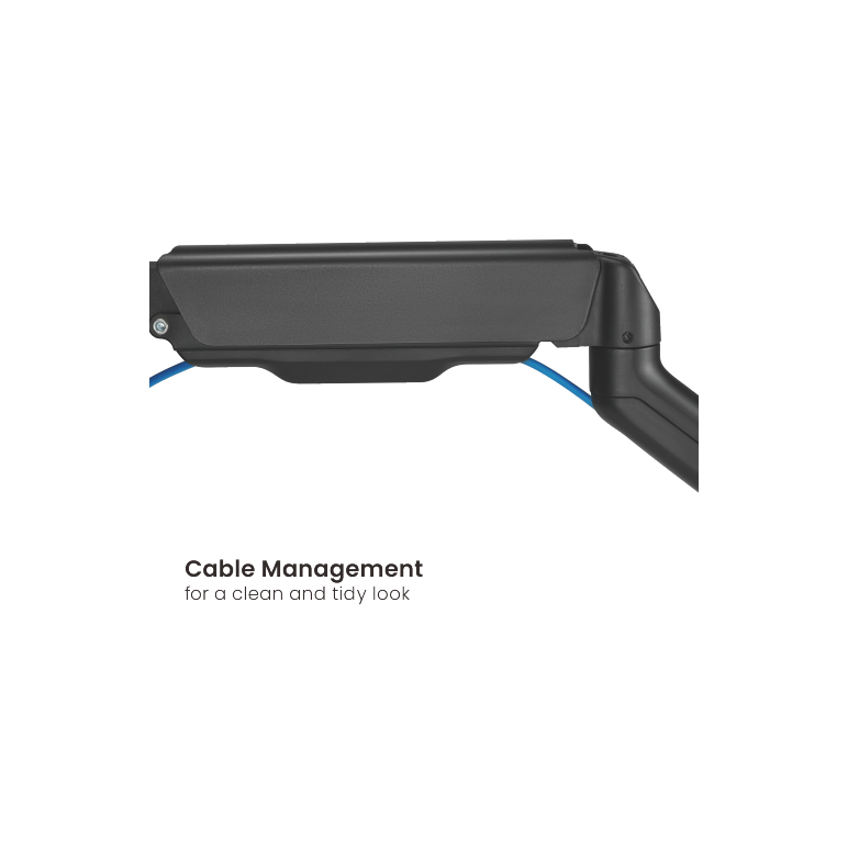 Braț pentru monitor cu contragreutate material: oțel, plastic suprafață finisaj : vopsit electrostatic, acoperire cu pulbere dimensiune compatibila ecran: 17"-32" greutate maxima (pe ecran): 2~9 kg compatibilitate vesa: 75x75, 100x100 interval de inclinar,  Suporturi TV & Monitor | electropc.ro