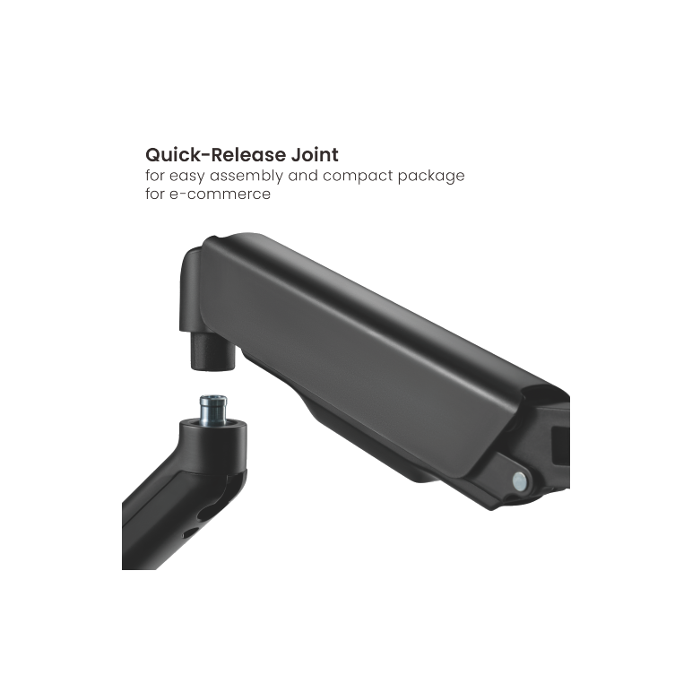 Braț pentru monitor cu contragreutate material: oțel, plastic suprafață finisaj : vopsit electrostatic, acoperire cu pulbere dimensiune compatibila ecran: 17"-32" greutate maxima (pe ecran): 2~9 kg compatibilitate vesa: 75x75, 100x100 interval de inclinar,  Suporturi TV & Monitor | electropc.ro