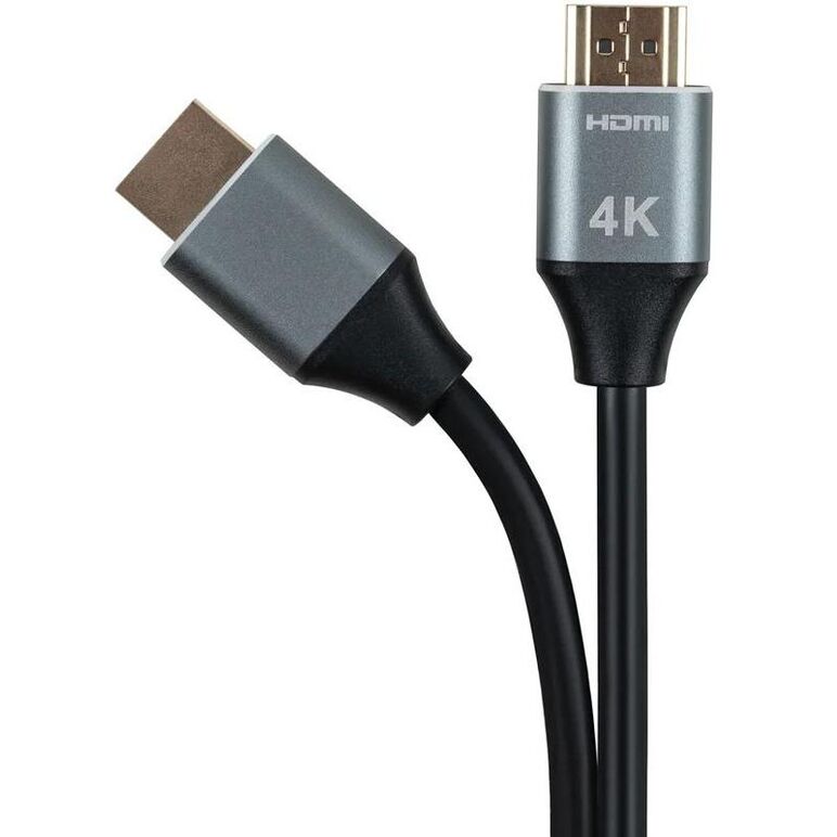 Cablu tellur high speed hdmi 2.0 4k, viteza 18gbps, plug-plug, tata- tata, lungime cablu 1.5m, negru,  Cabluri periferice | electropc.ro