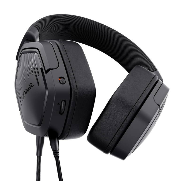 Casti cu fir trust gxt492 carus, cu microfon, tip conector 3.5mm, frecventa raspuns 20 hz - 20.000 hz, sensibilitate 105 db, negru,  Casti audio | electropc.ro