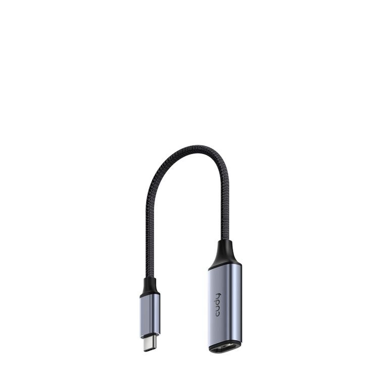 Cudy usb-c to 4k@60hz hdmi adapter, host: usb-c, 1 x hdmi 4k@60hz, aluminum alloy, compatible with macbook, mac pro, mac mini, imac, surface pro, xps, flash drive, mobile hdd,  Cabluri periferice | electropc.ro