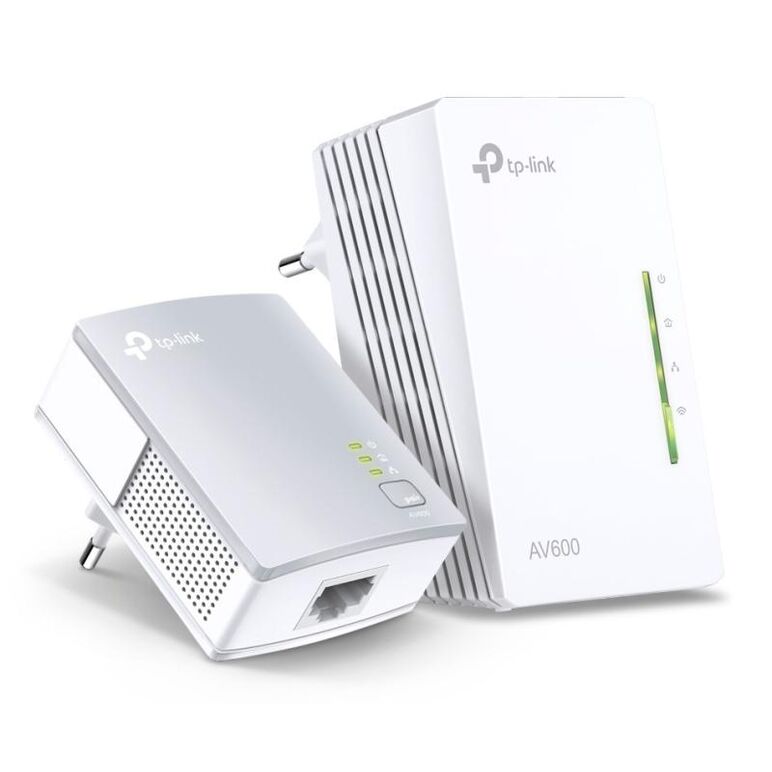 Kit wi-fi tp link av600 powerline, powerline: pana la 600 mbps, ethernet: 10/100 mbps, standarde homeplug av2, homeplug av, ieee 1901, ieee 802.3, ieee 802.3u, ieee 802.11b/g/n,  Adaptoare PowerLAN | electropc.ro