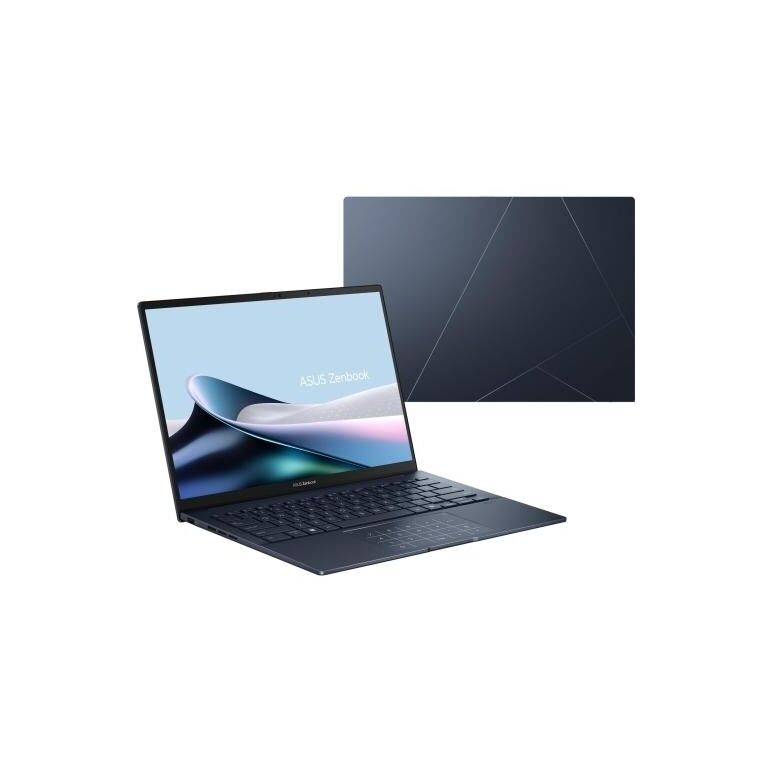 Laptop asus zenbook 14, ux3405ca-pp069x, 14.0-inch, 3k (2880 x 1800)oled16:10 aspect ratio, intel® core™ ultra 9 processor 285h (24m cache,up to5.40 ghz), 32gb lpddr5x on board, 1tb m.2 nvme™ pcie® 4.0 ssd ,120hzrefresh rate, 400nits, glossy display, fhd ,  Laptopuri | electropc.ro