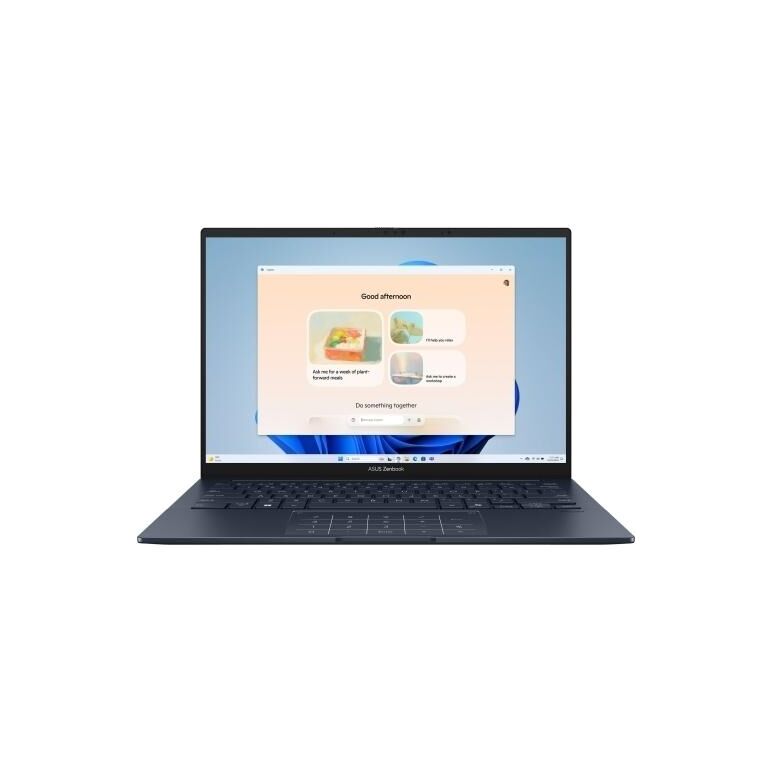 Laptop asus zenbook 14, ux3405ca-pp069x, 14.0-inch, 3k (2880 x 1800)oled16:10 aspect ratio, intel® core™ ultra 9 processor 285h (24m cache,up to5.40 ghz), 32gb lpddr5x on board, 1tb m.2 nvme™ pcie® 4.0 ssd ,120hzrefresh rate, 400nits, glossy display, fhd ,  Laptopuri | electropc.ro