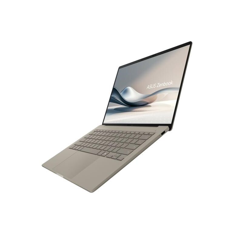 Laptop asus zenbook 14, ux3407ra-qd043x, 14.0-inch, wuxga (1920 x1200)oled 16:10 aspect ratio, snapdragon® x elite x1e 78 100, proce ssor3.4ghz (42mb cache, up to 3.4ghz, 12 cores, 12 threads)\n qualcomm®hexagon™ npu up to 45tops, 16gb lpddr5x on board, 1,  Laptopuri | electropc.ro