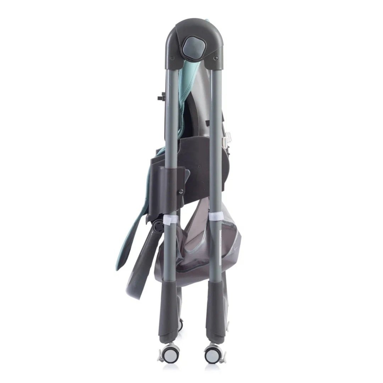 Scaun de masa cu inaltime reglabila, spatar ajustabil in 4 pozitii, pliabil, blue, u-grow,  Scaune de masa bebe | electropc.ro
