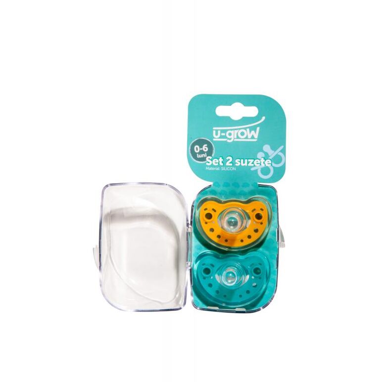 Set 2 suzete silicon 0-6 luni,  Biberoane & Tetine & Accesorii | electropc.ro