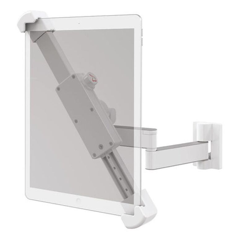 Stand tableta si barkan t72, 7" - 14"/ 18-36 cm, greutate maxima 5.6kg, distanta maxima fata de perete 11.5"/ 29 cm., culoare: alb.,  Suport si docking telefoane | electropc.ro
