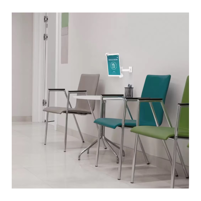 Stand tableta si telefon mobil barkan t72vl, 7" - 14"/ 18-36 cm, greutate maxima 5.6kg, culoare: alb.,  Suport si docking telefoane | electropc.ro