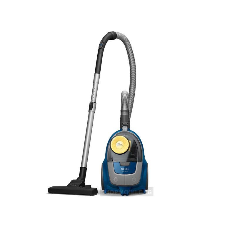 Aspirator fara sac philips seria 2000 xb2125/09, 850 w, 1.3 l, tehnologie powercyclone 4, filtru super clean, albastru,  Aspiratoare | electropc.ro