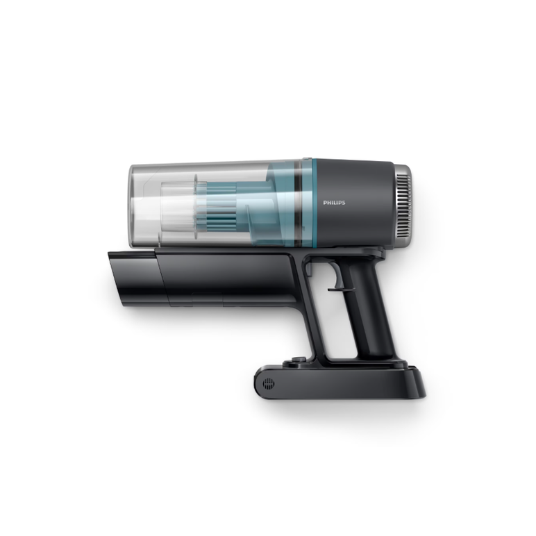 Aspirator vertical philips xc3031/01, seria 3000, sistem de filtrare in 3 etape, autonomie 60 de minute, cap de aspirare cu led, negru/argintiu,  Aspiratoare | electropc.ro