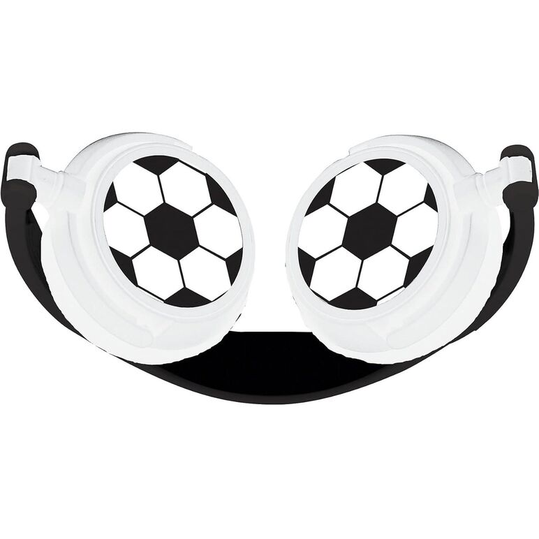 Casti pliabile cu design de fotbal,  Instrumente muzicale de jucarie | electropc.ro