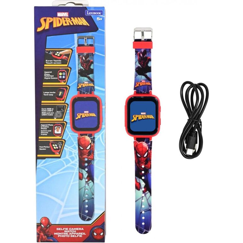 Ceas cu aparat foto&video, spiderman,  Accesorii imbracaminte copii | electropc.ro
