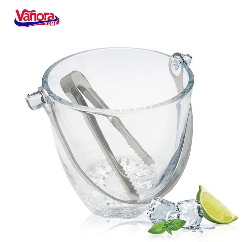 Frapiera sticla cu cleste inox 800 ml, vanora home,  Accesorii servire | electropc.ro