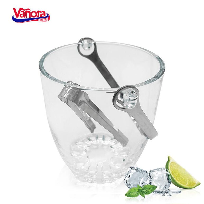 Frapiera sticla cu cleste inox 800 ml, vanora home,  Accesorii servire | electropc.ro