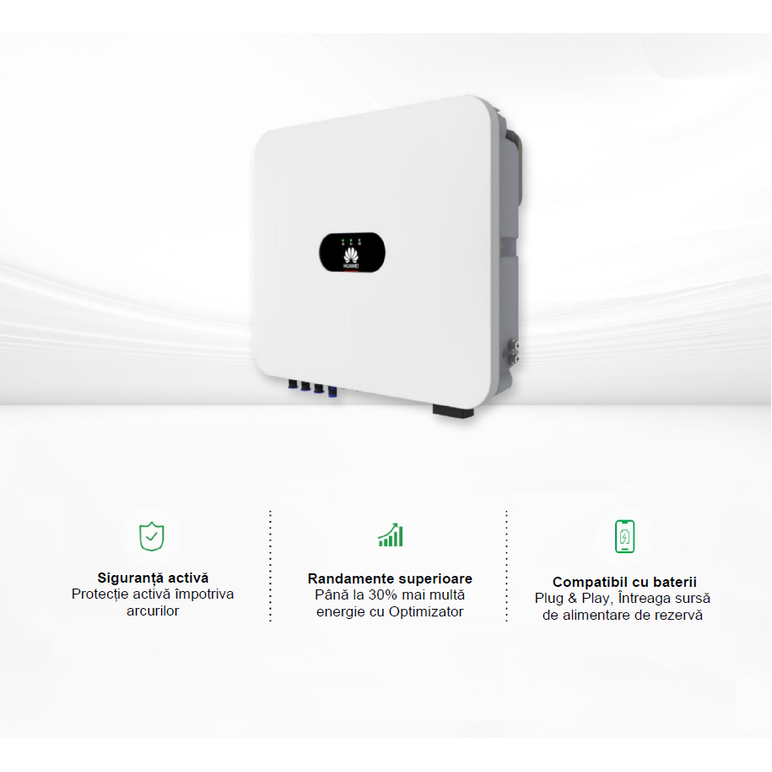 Inverter huawei sun2000-10k-lc0,  Invertoare solare monofazate | electropc.ro