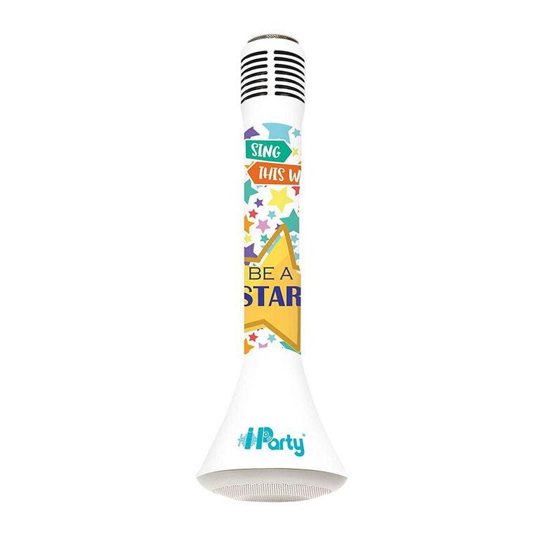 Microfon pentru karaoke slim cu difuzor, iparty, lexibook,  Instrumente muzicale de jucarie | electropc.ro