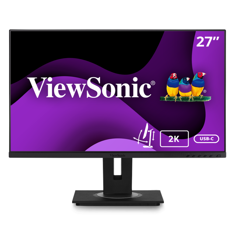 Monitor viewsonic 27" vg2756-2k, diagonal (inch): 27, diagonal (cm): 69, aspect ratio: 16:9, panel: ips, resolution: 2560x1440, refresh rate: 60hz, response time gtg: 5ms, response time mprt: 1ms, brightness (max): 350 cd/㎡, contrast (static) : 1000:1, co,  Monitoare LED | electropc.ro