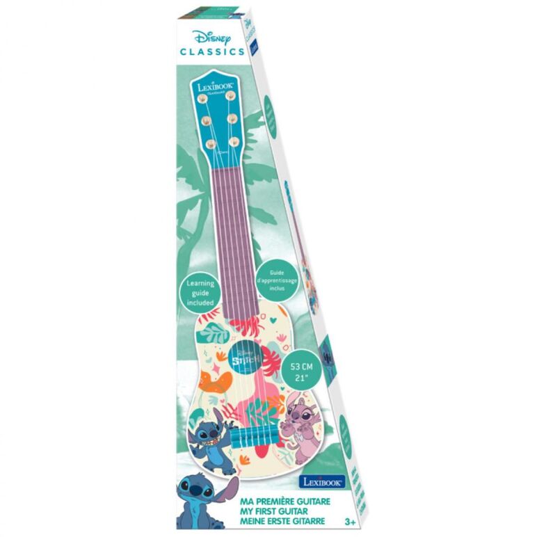 Prima mea chitara, 53 cm, disney stitch,  Instrumente muzicale de jucarie | electropc.ro