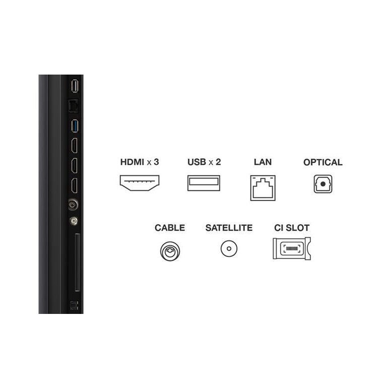 Televizor tcl mini led 75c61ks, 189 cm (75"), 4k, smart tv, negru,  Televizoare | electropc.ro