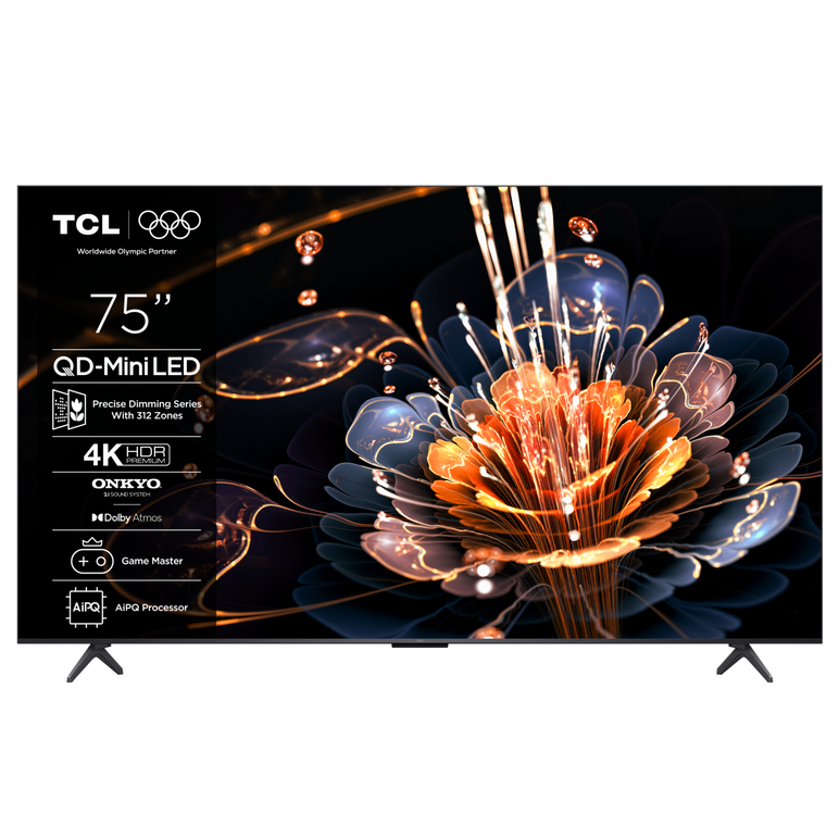 Televizor tcl mini led 75c61ks, 189 cm (75"), 4k, smart tv, negru,  Televizoare | electropc.ro