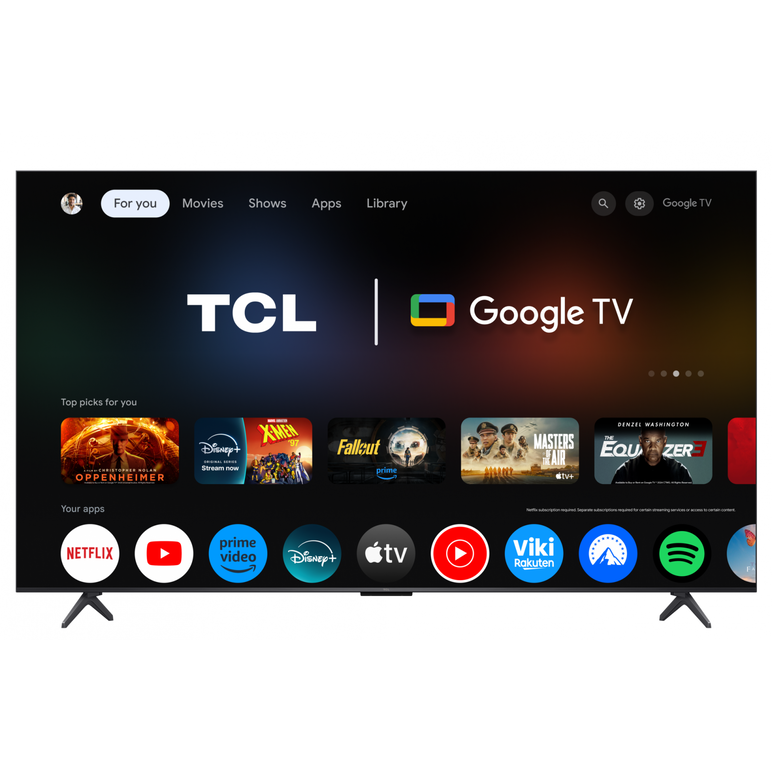Televizor tcl mini led 75c61ks, 189 cm (75"), 4k, smart tv, negru,  Televizoare | electropc.ro