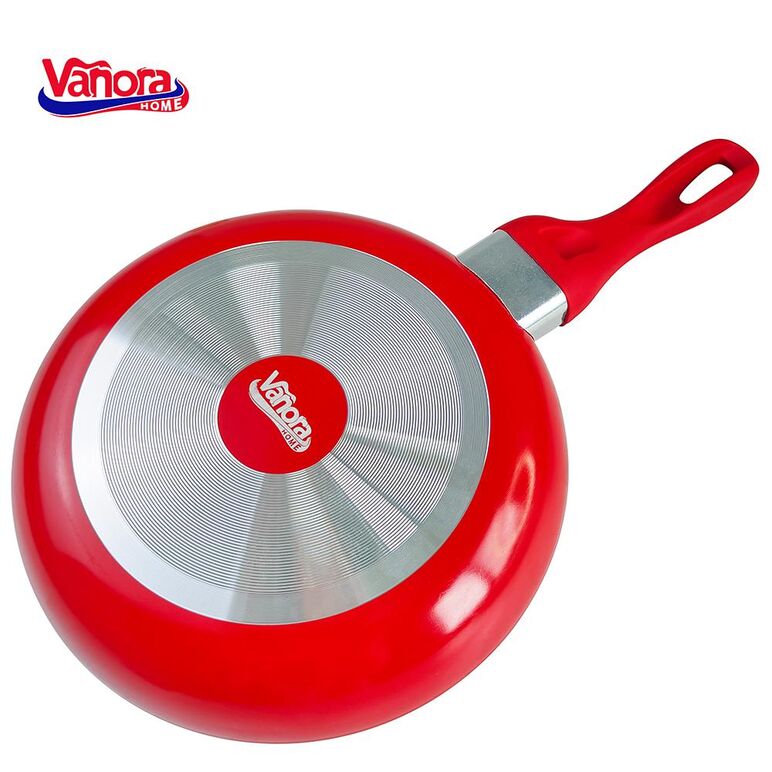 Tigaie aluminiu presat, 24x4 cm, mara, rosu, vanora home,  Tigai si seturi | electropc.ro