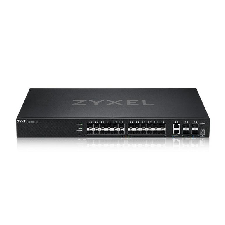Xgs2220-30f, l3 access switch, 24x1g sfp, 2x10mg rj45, 4x10g sfp+ uplink, incl. 1 yr nebulaflex pro,  Switch-uri | electropc.ro