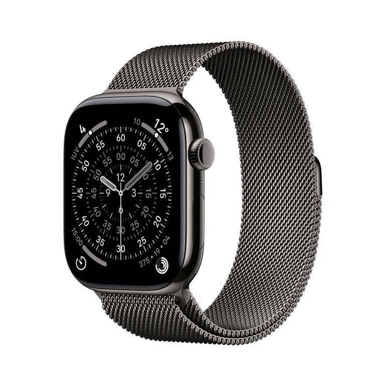 Apple watch series 11 gps + cellular 46mm slate titanium case with slate milanese loop - m/l,  SmartWatch-uri | electropc.ro