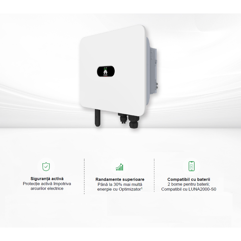 Inverter huawei sun2000-20k-mb0,  Invertoare solare trifazate | electropc.ro