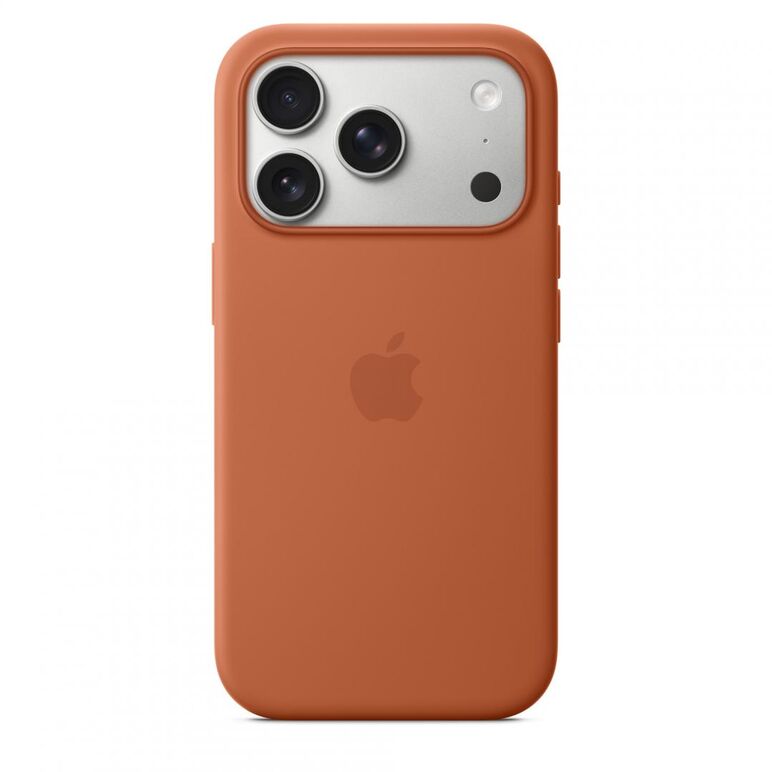 Iphone 17 pro max silicone case with magsafe – terra cotta,  Accesorii | electropc.ro