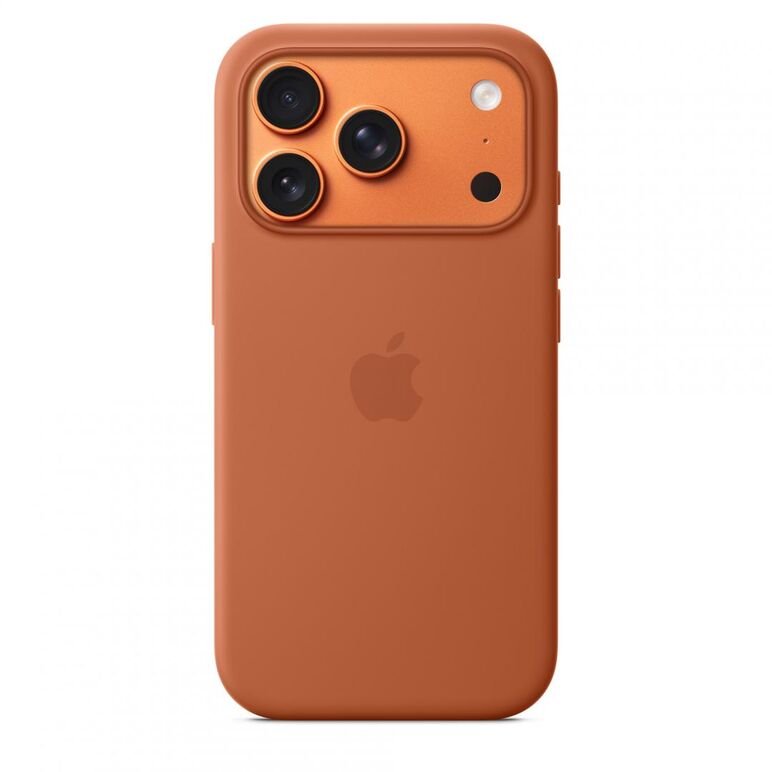 Iphone 17 pro silicone case with magsafe – terra cotta,  Accesorii | electropc.ro