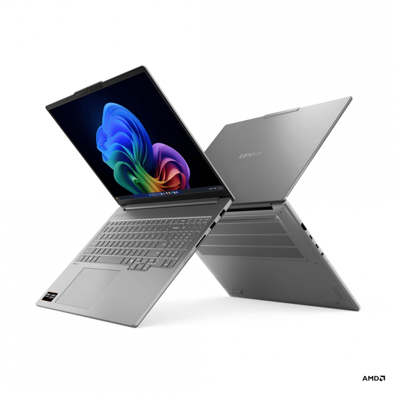 Laptop lenovo ideapad pro 5 16akp10, 16" 2.8k (2880x1800) oled 500nits (typical) / 1100nits (peak) glossy, 100% dci-p3, 120hz vrr, displayhdr™ true black 1000, amd ryzen™ ai 7 350 (8c / 16t, 2.0 / 5.0ghz, 8mb l2 / 16mb l3), video nvidia® geforce rtx™ 5050,  Laptopuri | electropc.ro
