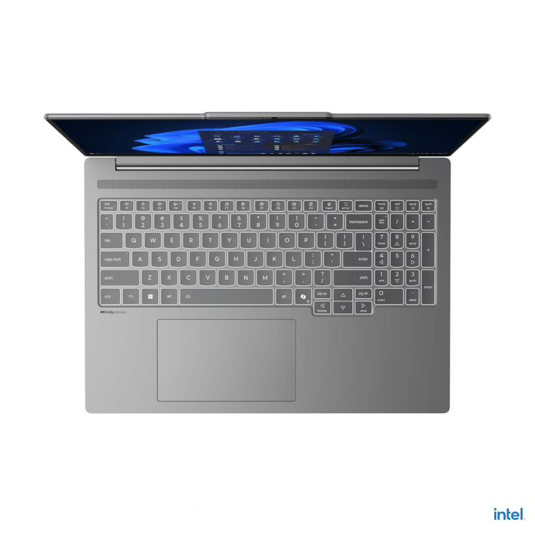 Laptop lenovo ideapad pro 5 16iah10, 16" 2.8k (2880x1800) oled 500nits (typical) / 1100nits (peak) glossy, 100% dci-p3, 120hz vrr, displayhdr™ true black 1000, intel® core™ ultra 7 255h, 16c (6p + 8e + 2lpe) / 16t, max turbo up to 5.1ghz, 24mb, video nvid,  Laptopuri | electropc.ro