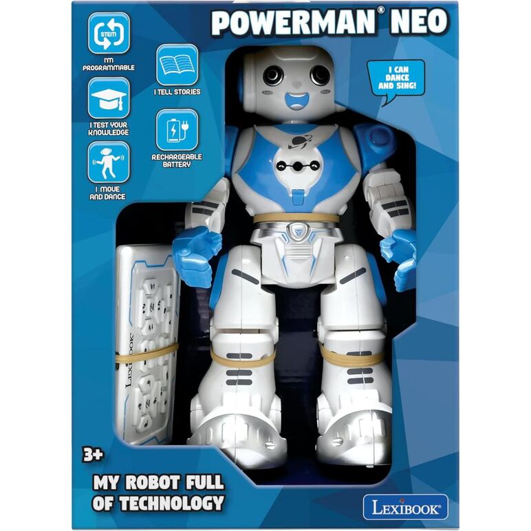 Robot programabil dansator, powerman neo, lexibook,  Roboti de jucarie | electropc.ro